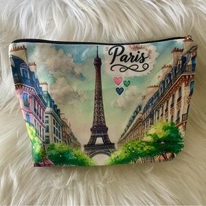 Paris Themed Multicolor Women's Bag